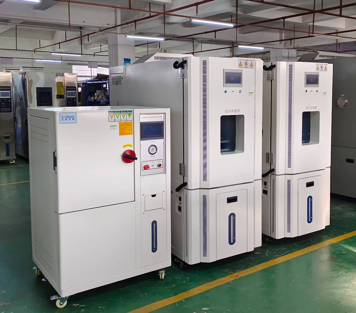 2臺定制408L恒溫恒濕箱、1臺PCT高速加速老化試驗